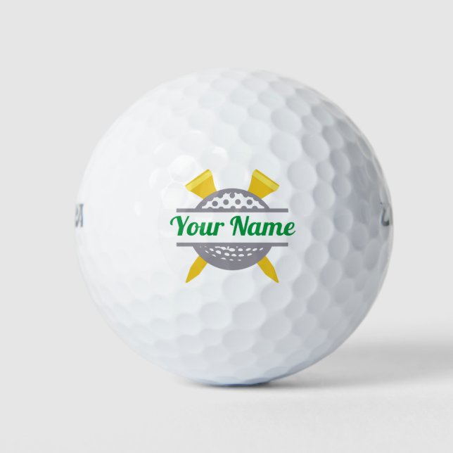 Pelotas De Golf Golf personalizado (Anverso)
