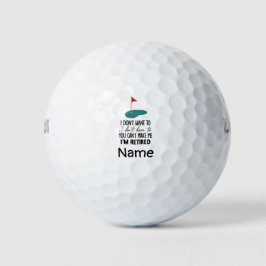 Pelotas De Golf Golf Retirement Golf Balls