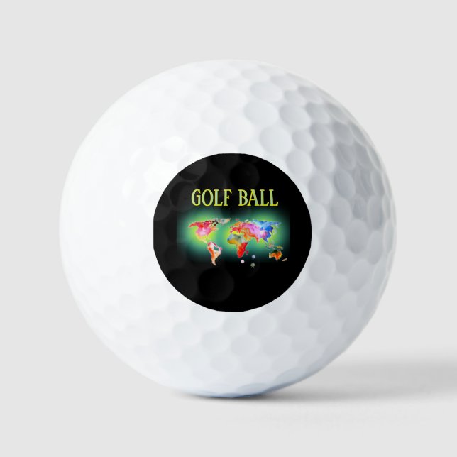 PELOTAS DE GOLF GOLF WORLD BALL (Anverso)