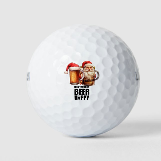 Pelotas De Golf Golf y cerveza para Navidades