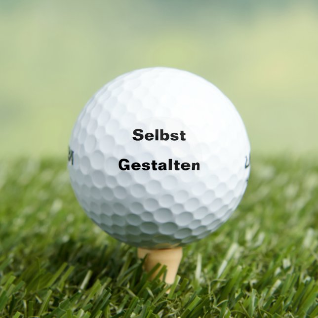 Pelotas De Golf Golfball Selbst Gestalten (Camiseta in situ)