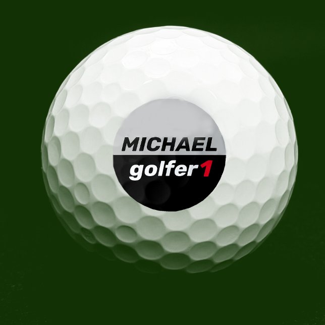 Pelotas De Golf Golfer 1 Personalizado (Subido por el creador)