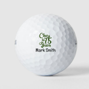 Pelotas De Golf Golfer 75º cumpleaños