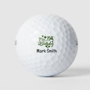 Pelotas De Golf Golfer 75º cumpleaños
