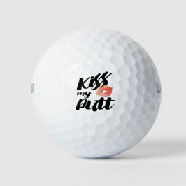 Pelotas De Golf Golfer Funny Kiss My Putt