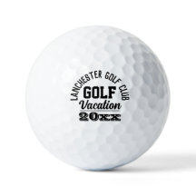 Golfers Golf Vacation Golf Balls