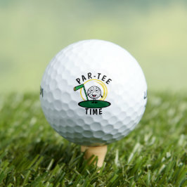 Pelotas De Golf Golfers Par-Tee Time
