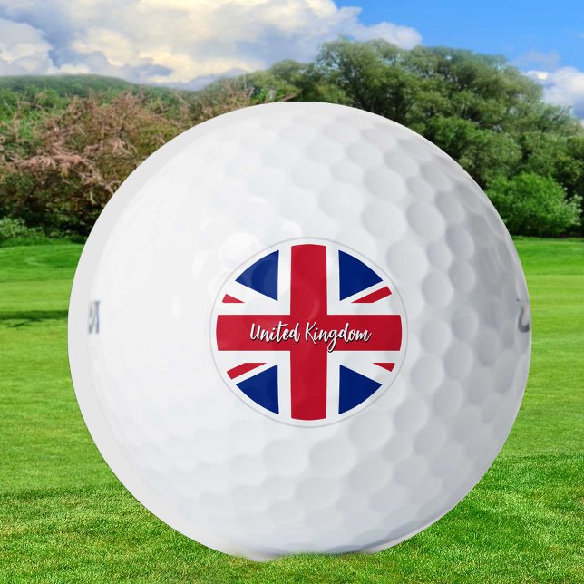 Pelotas De Golf Golfing del Reino Unido, Unión de Bandera Británic (Subido por el creador)