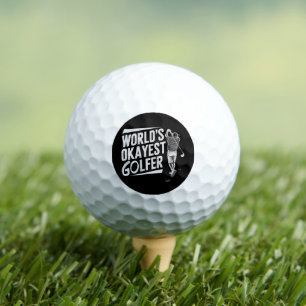 Pelotas De Golf Golfista Más o Menos del Mundo Amante del Golf Div