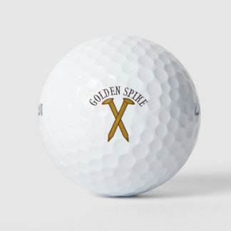 Pelotas De Golf Golpe de oro de 150 años