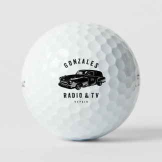 Pelotas De Golf Gonzales Radio y TV Reparirl Golf Balls