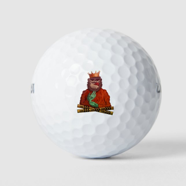 Pelotas De Golf Gorilla King (Anverso)