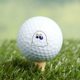 Pelotas De Golf ¡Graciosa emoji Fantasma!