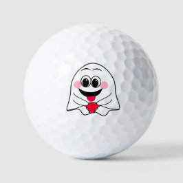 Pelotas De Golf ¡Graciosa emoji Fantasma!