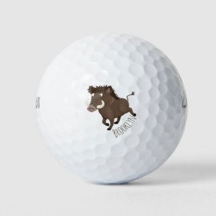 Pelotas De Golf Gracioso ilustracion de personalizado de afeitar d