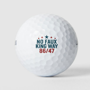 Pelotas De Golf Gracioso No Faux King Way 86 47 4 De Julio