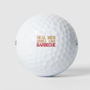 Pelotas De Golf Gracioso regalo de barbacoa Hombres de verdad huel