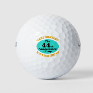 Pelotas De Golf Gracioso regalo de la broma de cumpleaños número 6