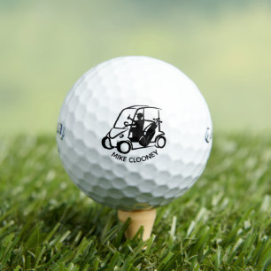 Pelotas De Golf Gracioso regalo de retiro Nombre personalizado Dis