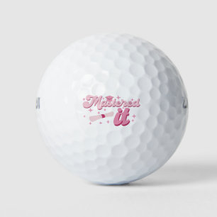 Pelotas De Golf Graduado con Máster Licenciado en MBA Graduación