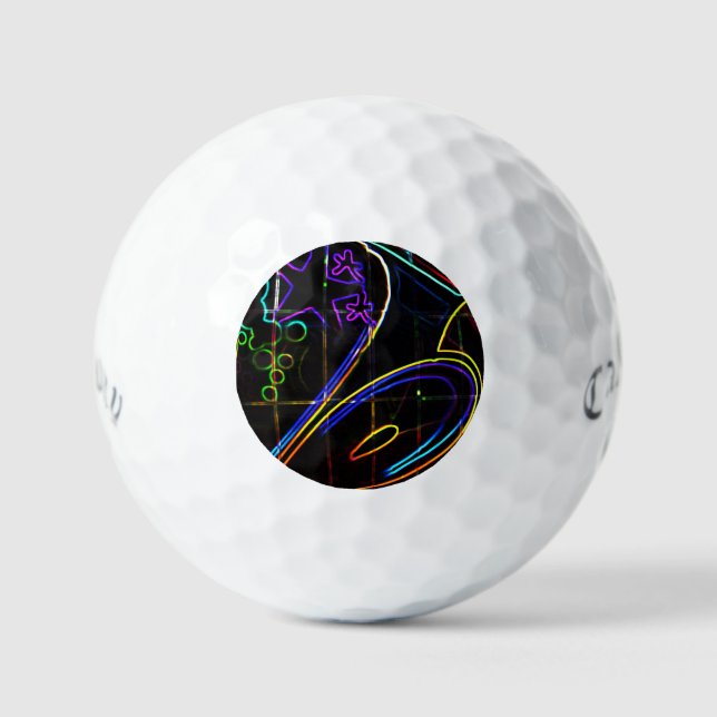 Pelotas De Golf Graffiti 10 css gbcnm (Anverso)