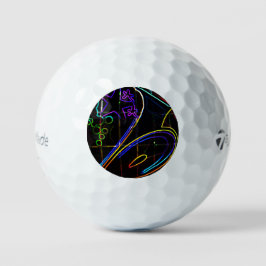 Pelotas De Golf Graffiti 10 tmtp5 gbcna