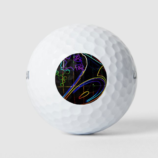 Pelotas De Golf Graffiti 10 wu gbcnm (Anverso)