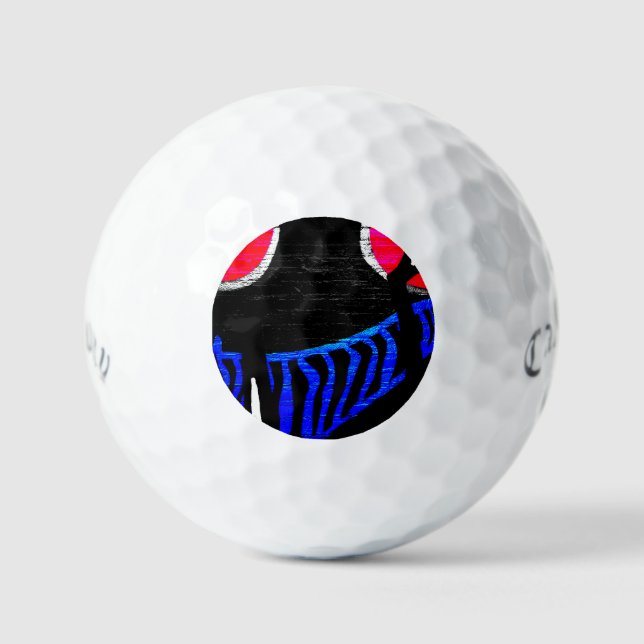 Pelotas De Golf Graffiti 11 css gbcnm (Anverso)