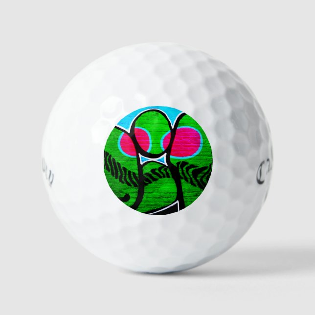 Pelotas De Golf Graffiti 12 css gba (Anverso)