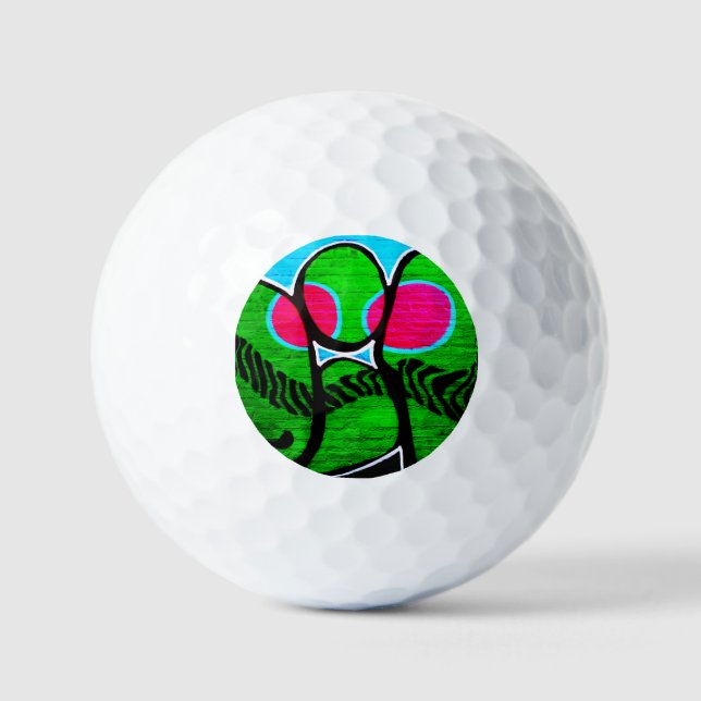 Pelotas De Golf Graffiti 12 va gbcnm (Anverso)