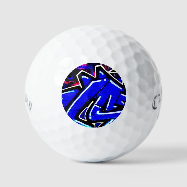 Pelotas De Golf Graffiti 13 css gbcnm (Anverso)