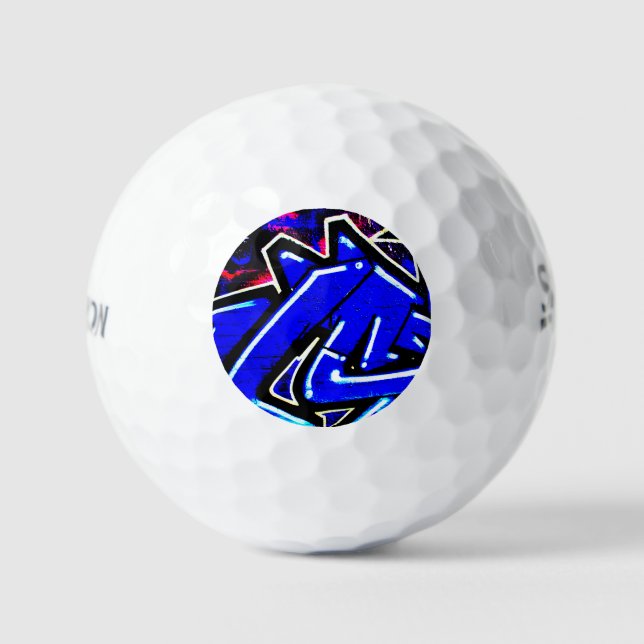 Pelotas De Golf Graffiti 13 ssf gbcna (Anverso)