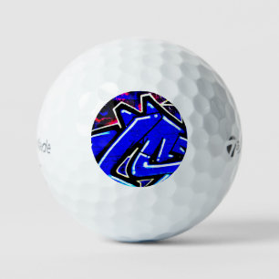 Pelotas De Golf Graffiti 13 tmtp5 gbcnm