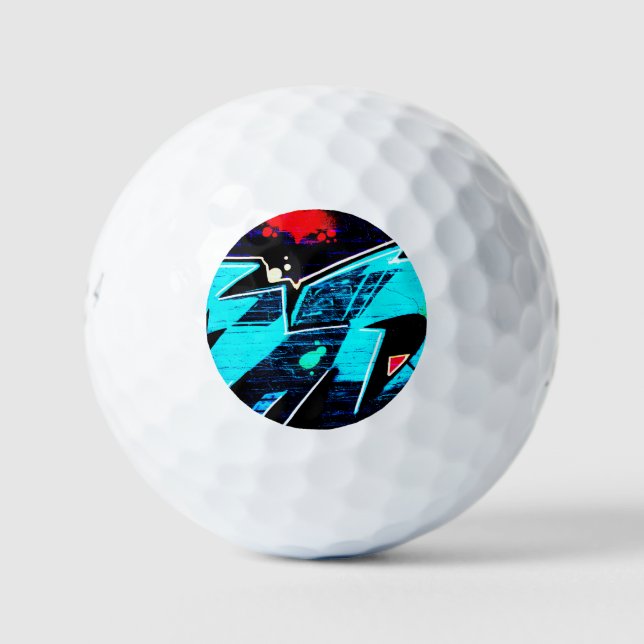 Pelotas De Golf Graffiti 14 be6 gbcna (Anverso)