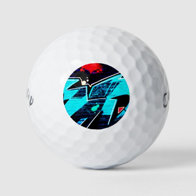 Pelotas De Golf Graffiti 14 cwb gbcnm (Anverso)