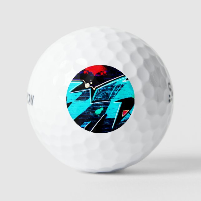 Pelotas De Golf Graffiti 14 ssf gbcna (Anverso)