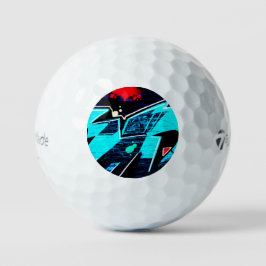 Pelotas De Golf Graffiti 14 tmtp5 gbcna