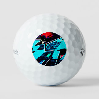 Pelotas De Golf Graffiti 14 tmtp5 gbcna