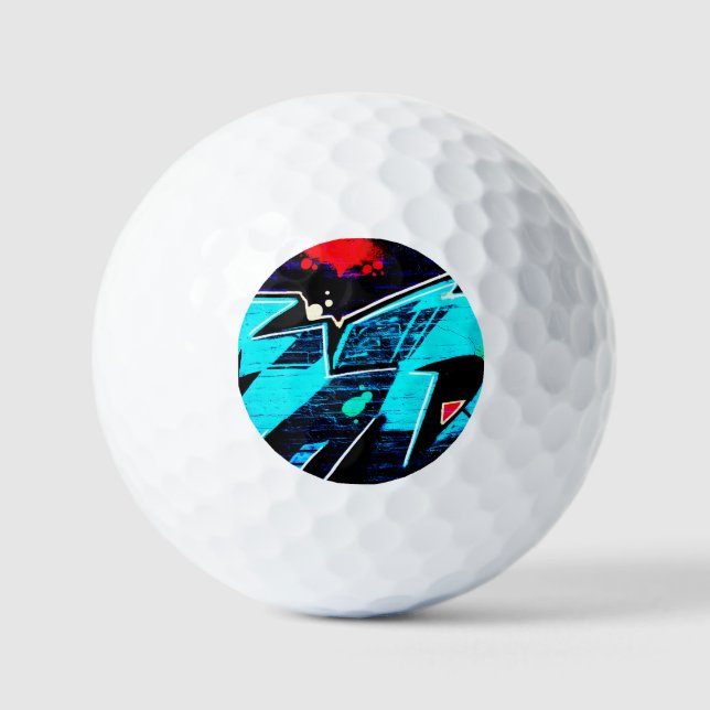 Pelotas De Golf Graffiti 14 va gbcnm (Anverso)