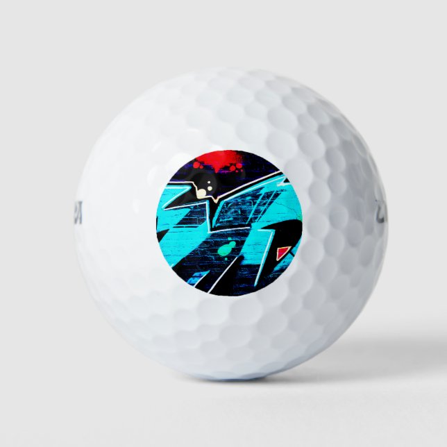 Pelotas De Golf Graffiti 14 wu gbcna (Anverso)