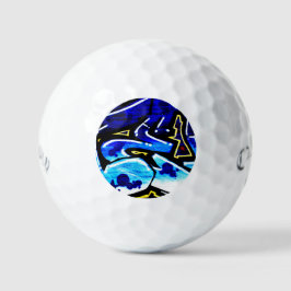 Pelotas De Golf Graffiti 15 css gbcnm