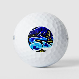 Pelotas De Golf Graffiti 15 wu gbcnm