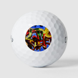 Pelotas De Golf Graffiti 17 cwb gbcna