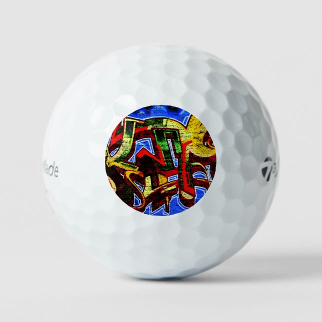 Pelotas De Golf Graffiti 17 tmtp5 gba (Anverso)