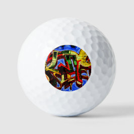 Pelotas De Golf Graffiti 17 va gbcnm