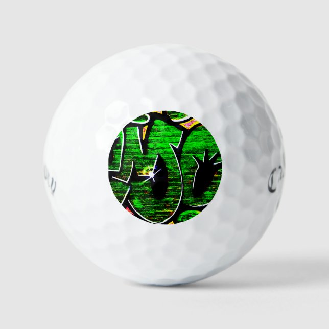 Pelotas De Golf Graffiti 18 css gbcna (Anverso)