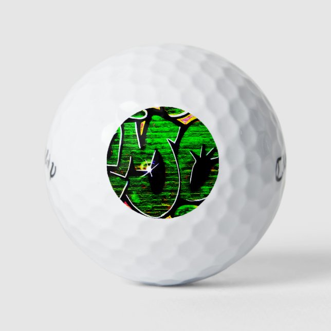 Pelotas De Golf Graffiti 18 cwb gbcna (Anverso)