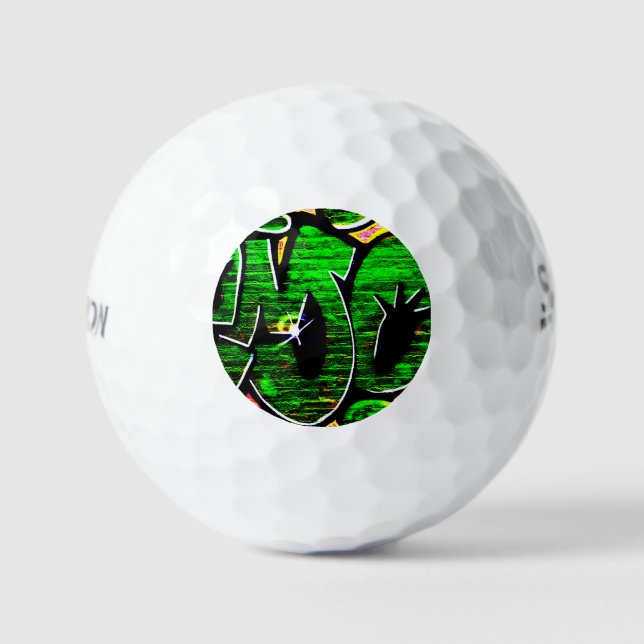 Pelotas De Golf Graffiti 18 ssf gbcnm (Anverso)