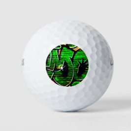 Pelotas De Golf Graffiti 18 wu gbcna