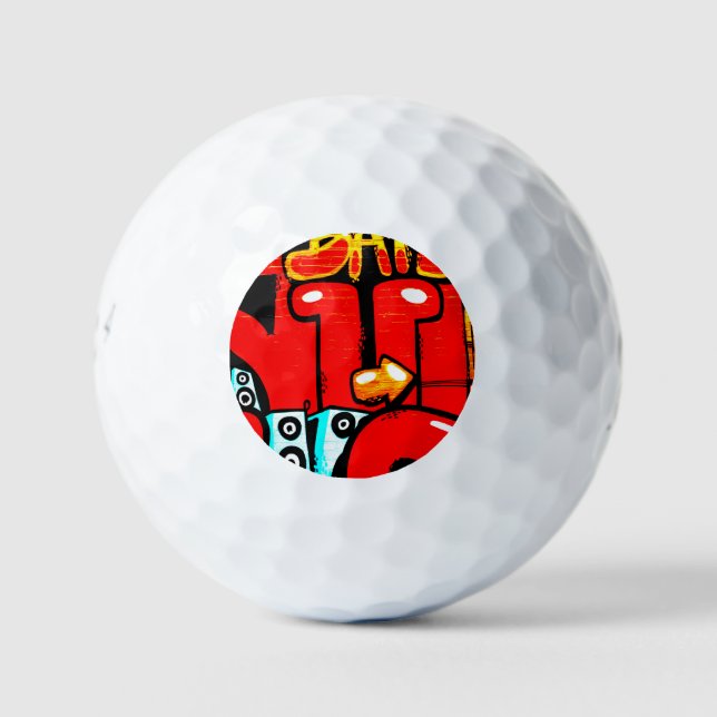Pelotas De Golf Graffiti 19 be6 gbcna (Anverso)